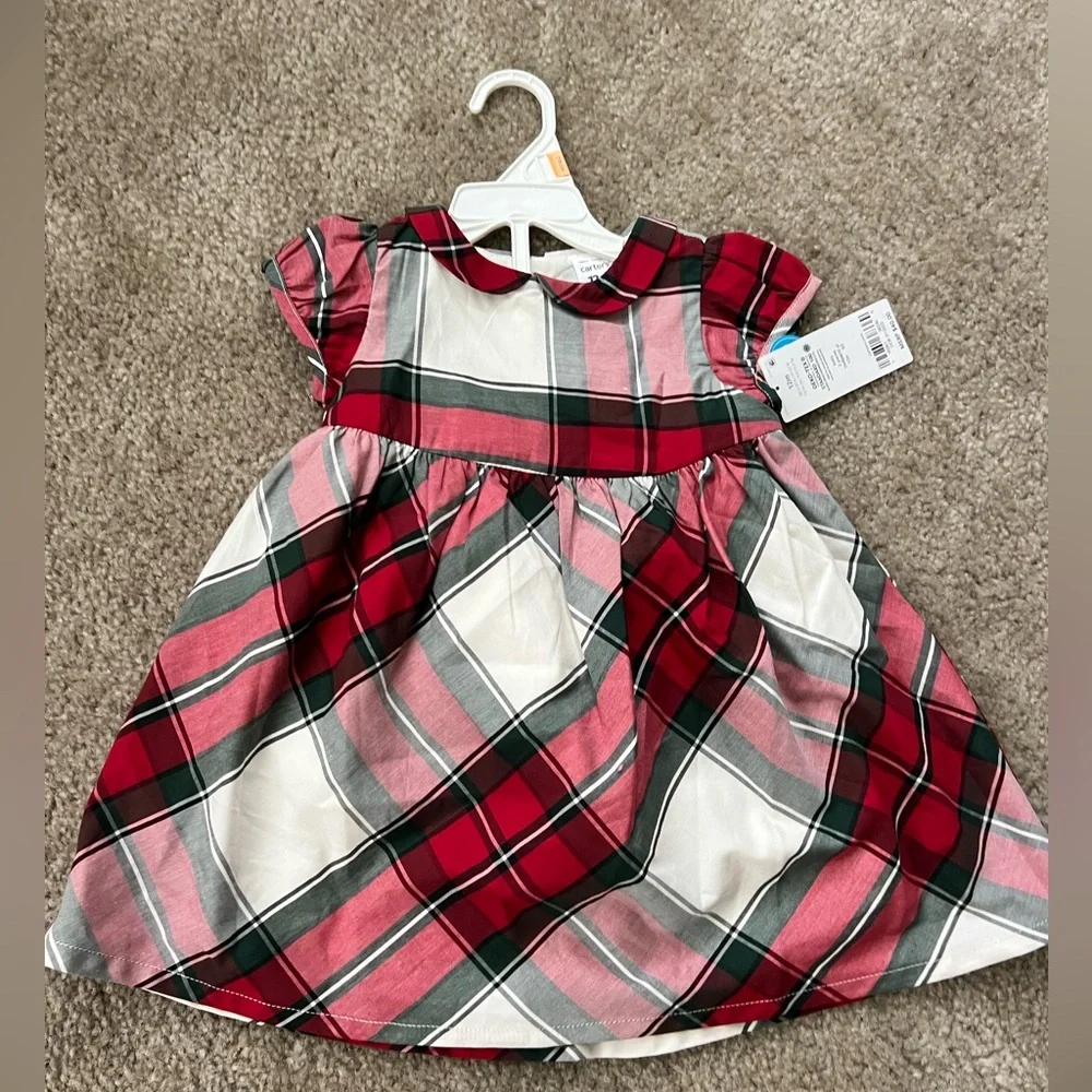 Carters Baby Holiday Dress 12 months